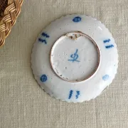 Ancienne assiette décorative en faïence Hollande XVIIIe