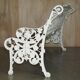 Victorian garden bench 1870 Capucine pattern Coalbrookdale