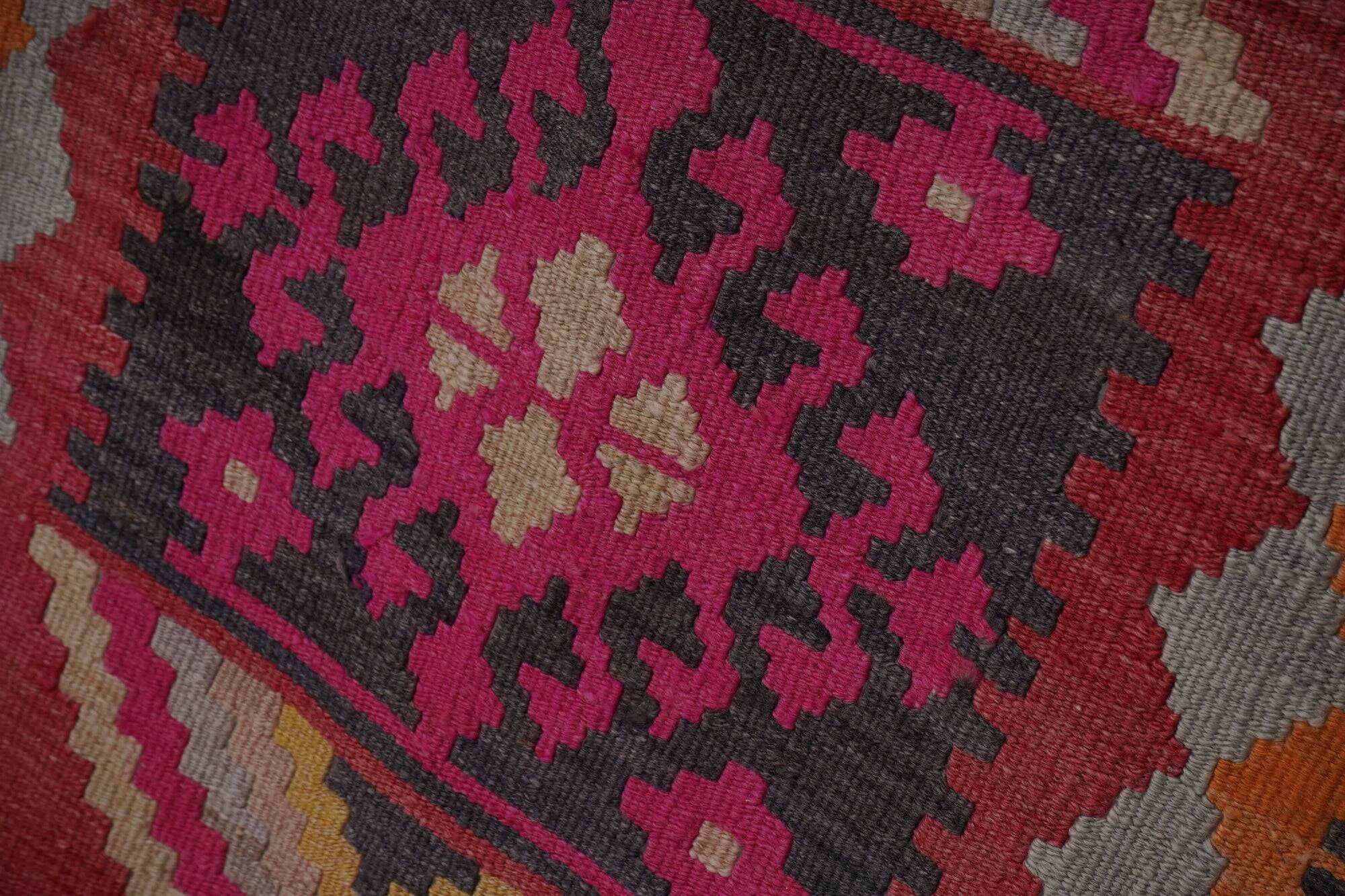 Vintage Turkish hallway rug 87x510 cm