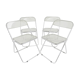 Giancarlo piretti plia lucite folding chairs for castelli