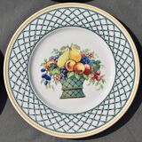 6 dessert plates Villeroy & Boch basket model
