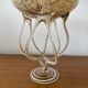 Antique medusa cup josefina krosno multi-layer blown glass vintage