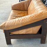 Vintage scandinavian sofa in bake