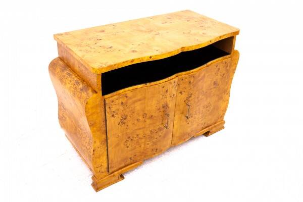 Art Deco chest of drawers from the 1940s, Poland.