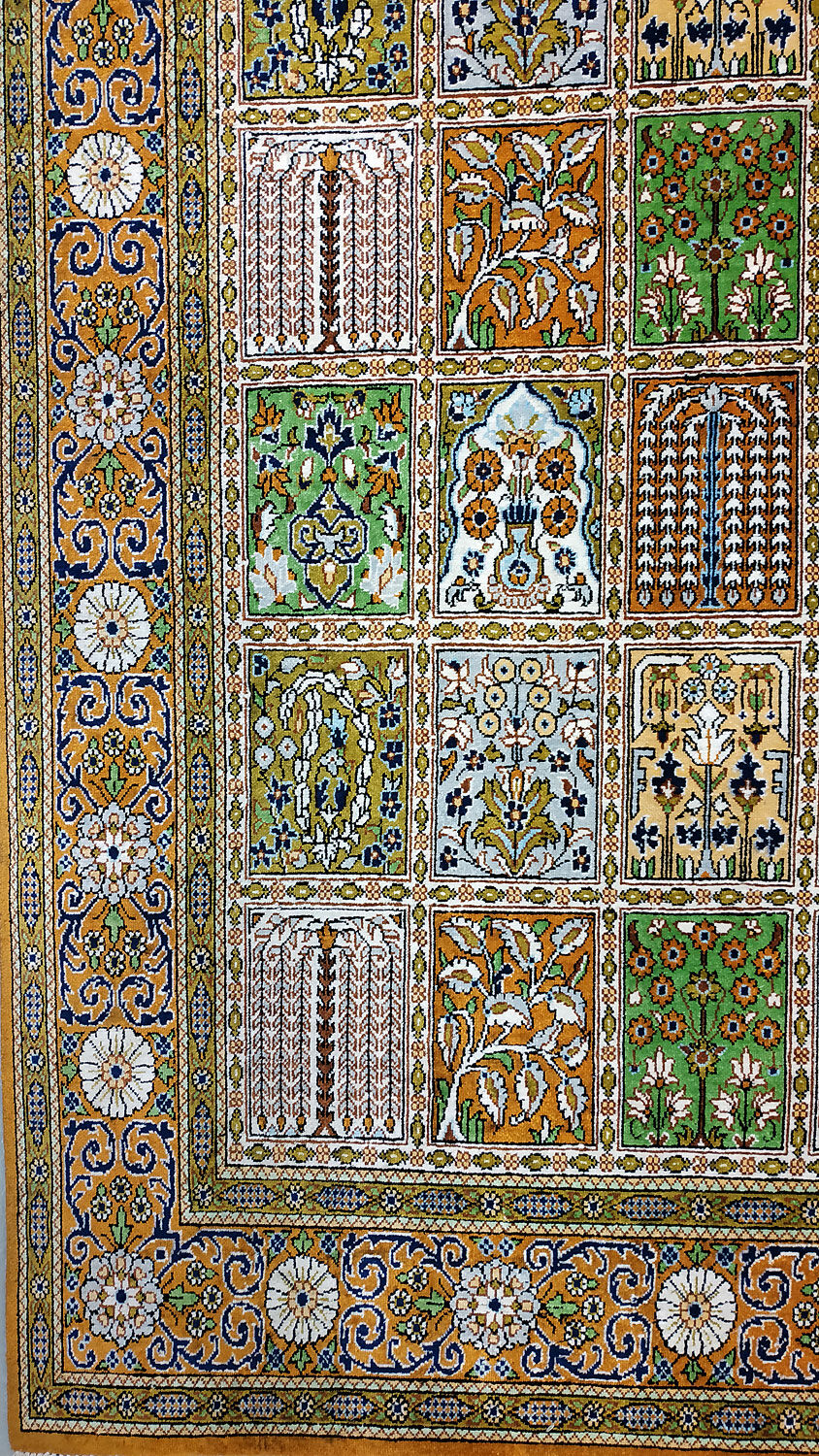 Oriental carpet "Ghoum" silk