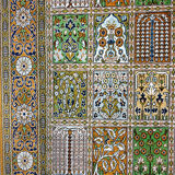Tapis d'Orient "Ghoum" soie 115x76cm