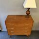 Commode vintage pieds compas