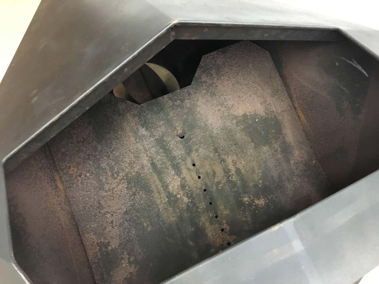 Modern steel fireplace model 5005 from Don Bar Design