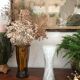 Vintage glass vase by ingrid glashütte vintage
