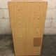 Vintage curtain-shaped binder in light honey-coloured oak