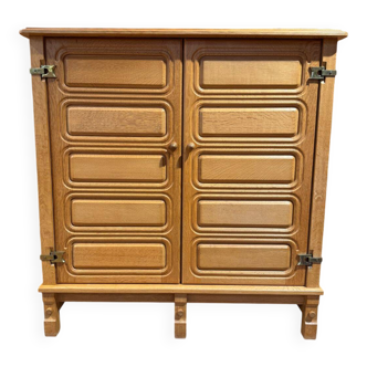 Solid oak sideboard - Guillerme & Chambron