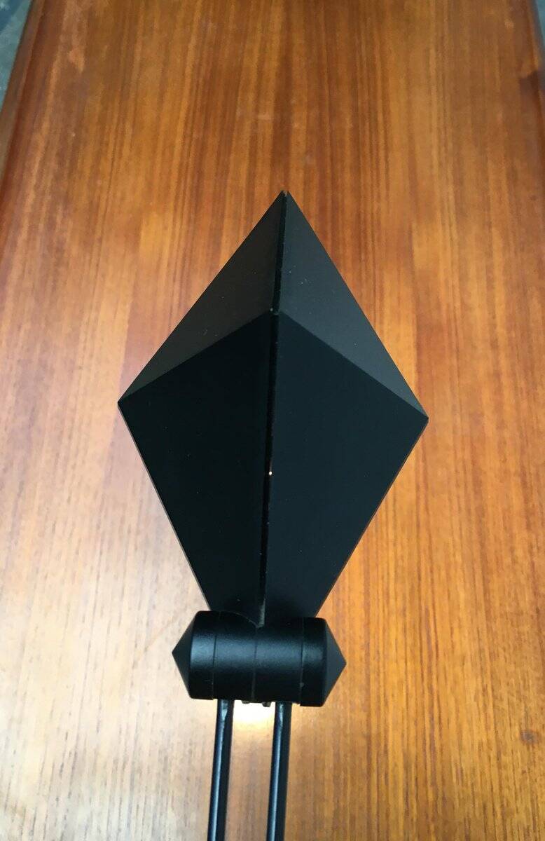 Vintage German postmodern table lamp by Lungean + Pellmann for Brilliant Leuchten