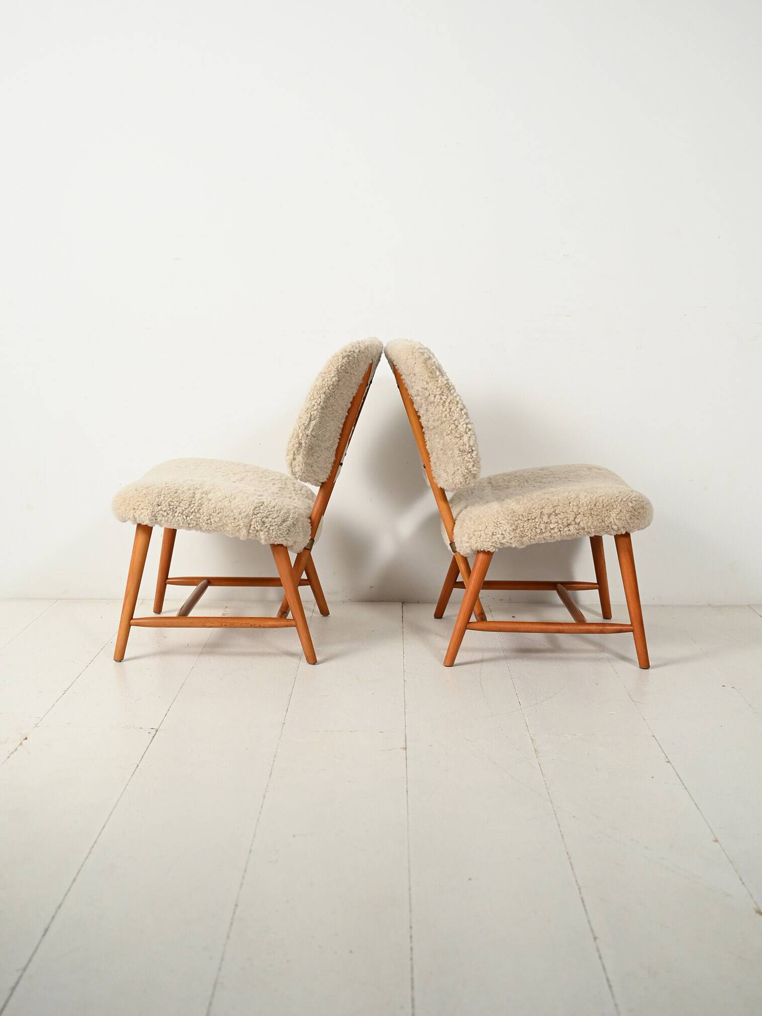 Paire de fauteuils « Te-Ve » d'Alf Svensson, années 1950