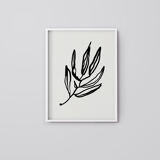 Botanical illustration giclee print, 50x70