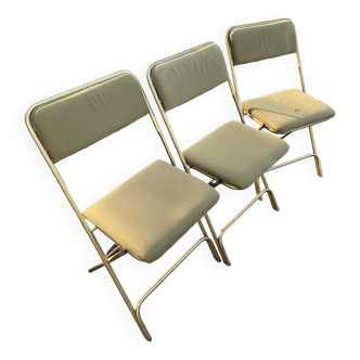 Trio de chaises pliantes Lafuma Chantazur