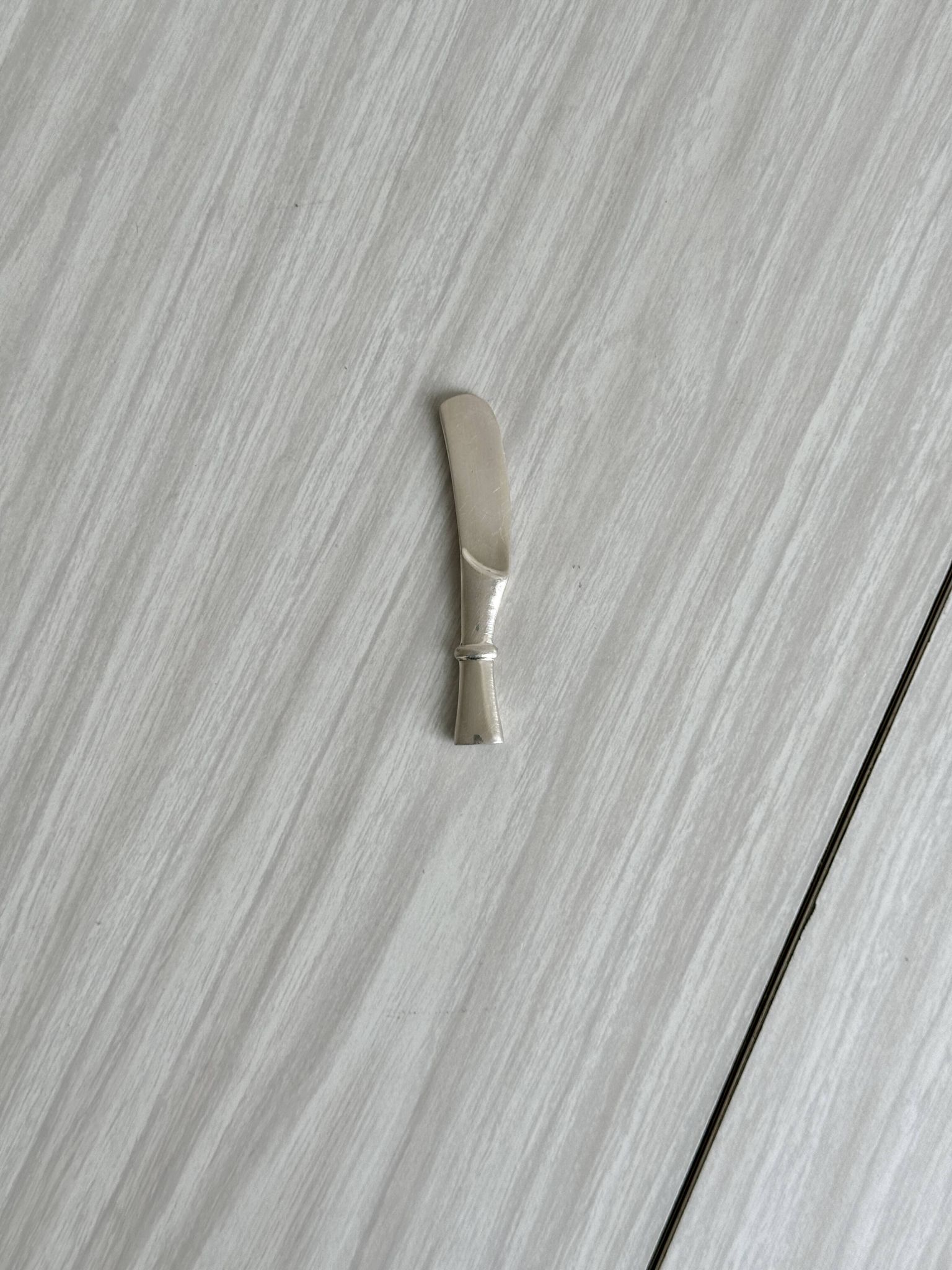 Petit couteau à beurre christofle en métal argenté
