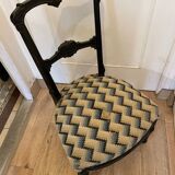 Chaise chauffeuse Napoleon 3