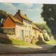 Sortie du village de Thoix, signée Jean Vasseur