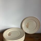 10 assiettes à dessert 