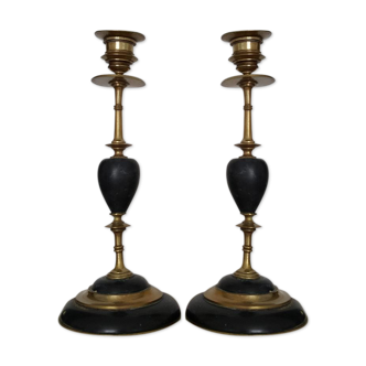 Napoleon III candlesticks