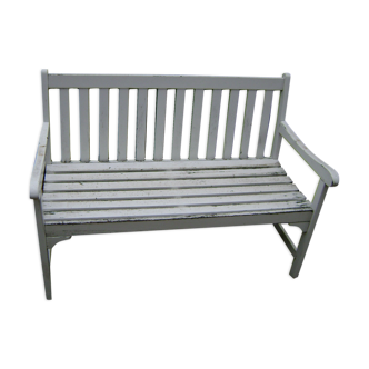 Wooden bench