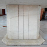 Table basse en travertin