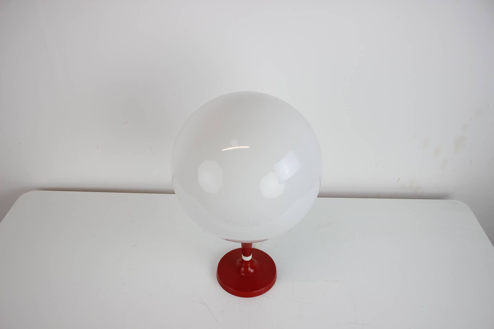 Vintage Table Lamp Osvetlovaci Sklo Valasske Mezirici, 1970s