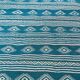 Traditional Berber blue and white kilim rug 115cm-70