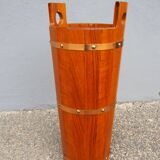 Scandinavian teak umbrella stand by JH Sävsjö