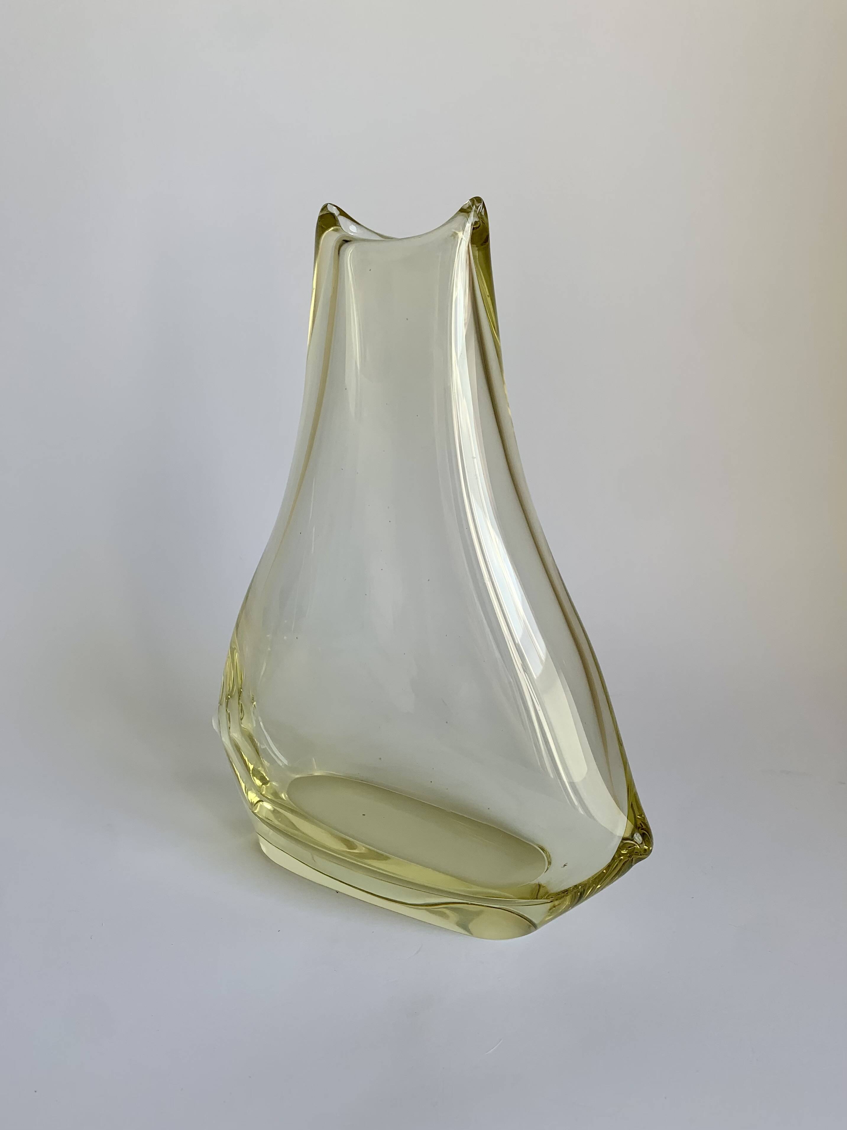 Vase by M. Klinger for Bohemian Glass, Czechoslovakia, 1960s