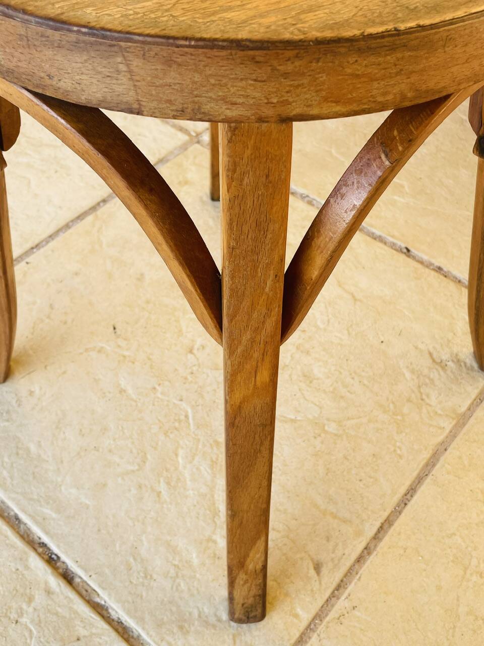 Model 92 Vintage Stool by Baumann, 1950s