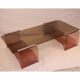 Table basse vintage de Michel Dumas 1970