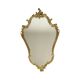 Gilded Rococo Style Mirror With Console Acanthus France