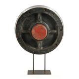 Industrial part mold on its iron stand