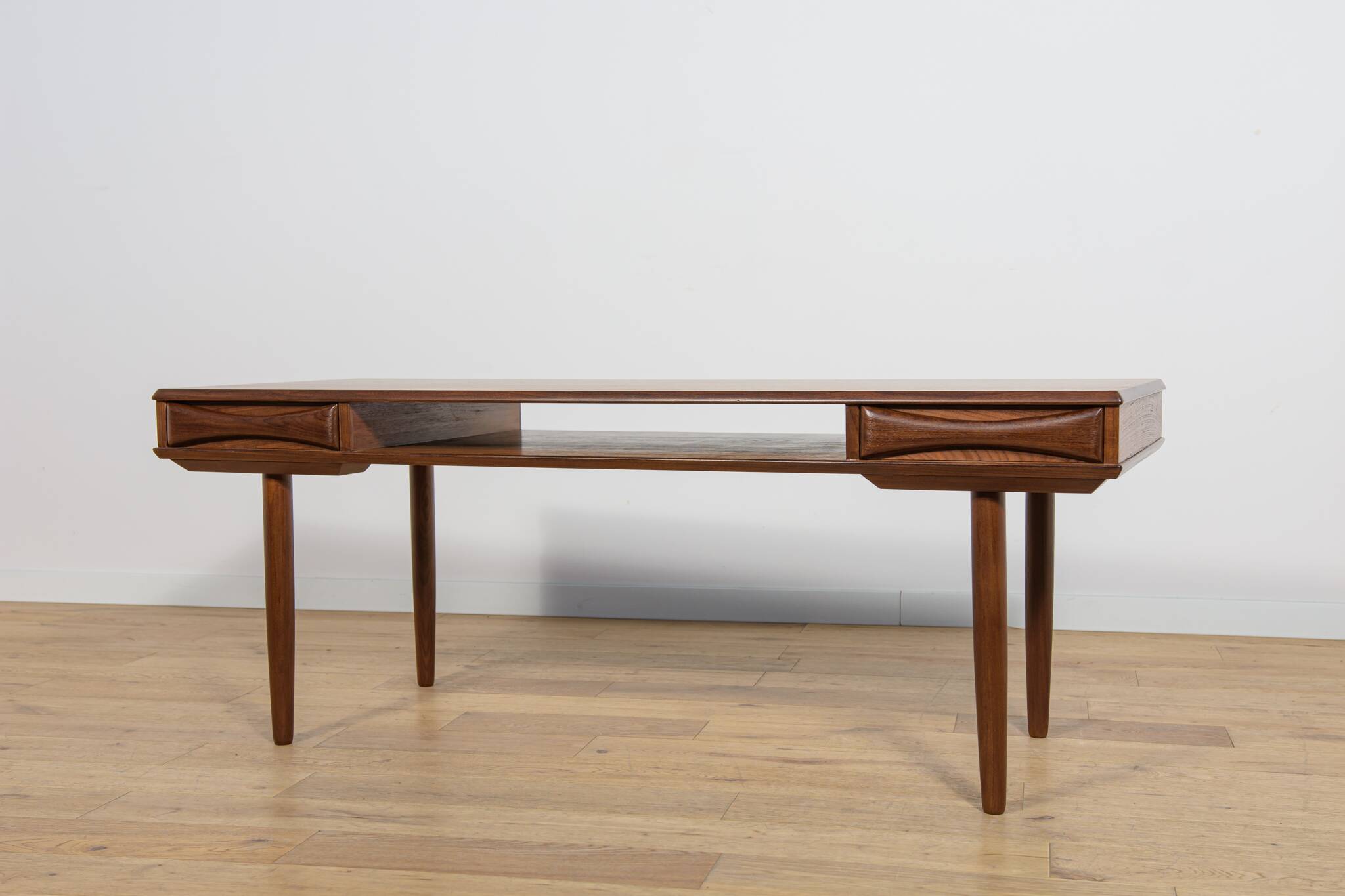 Mid-Century Teak Coffee Table, Denmark, 1960s