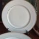6 Villedieu porcelain dessert plates