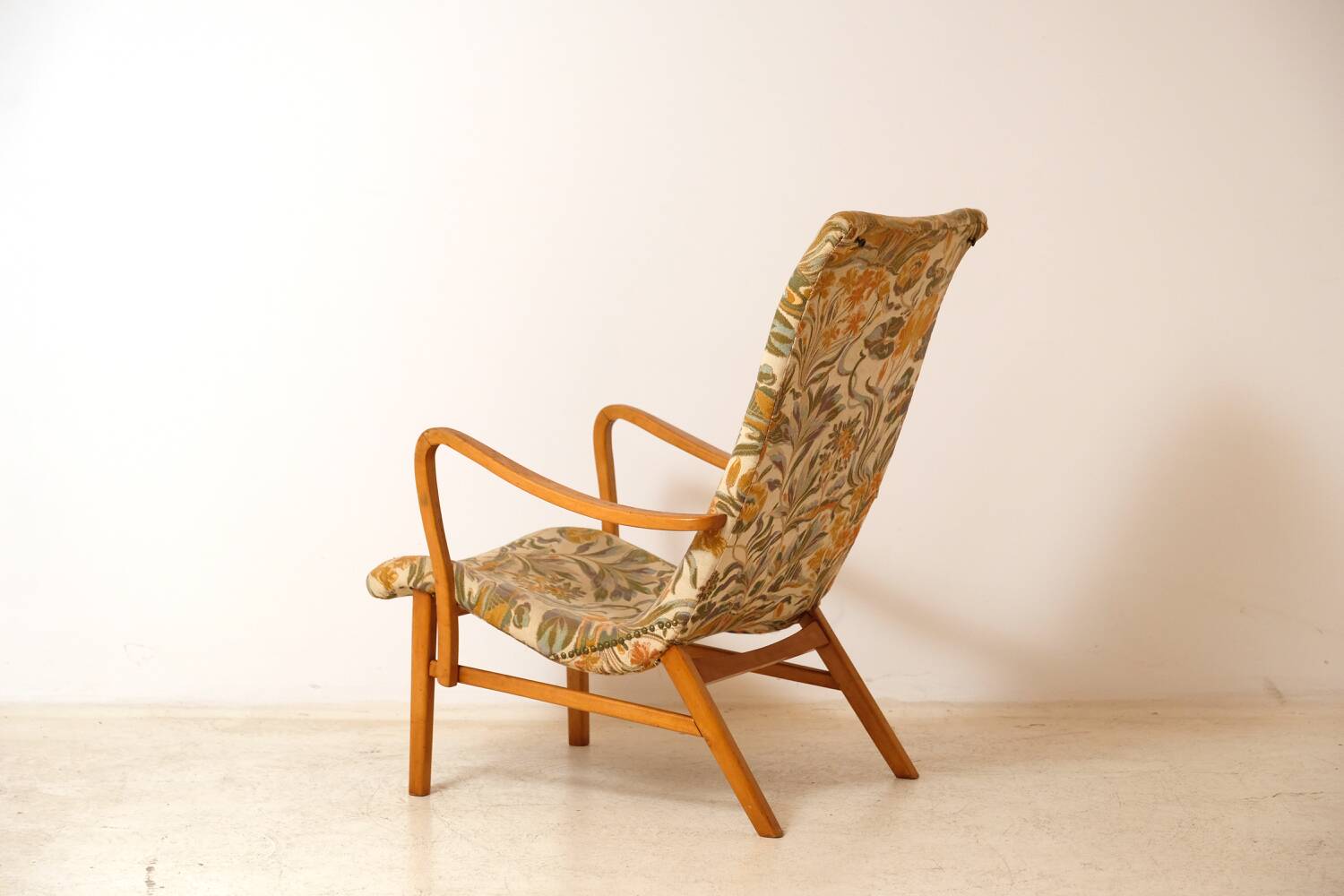 Olof Persson armchair, industrial Sweden, 1940s.