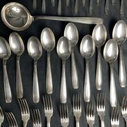 Tableware, silver-plated cutlery Argenta hallmark around 1970