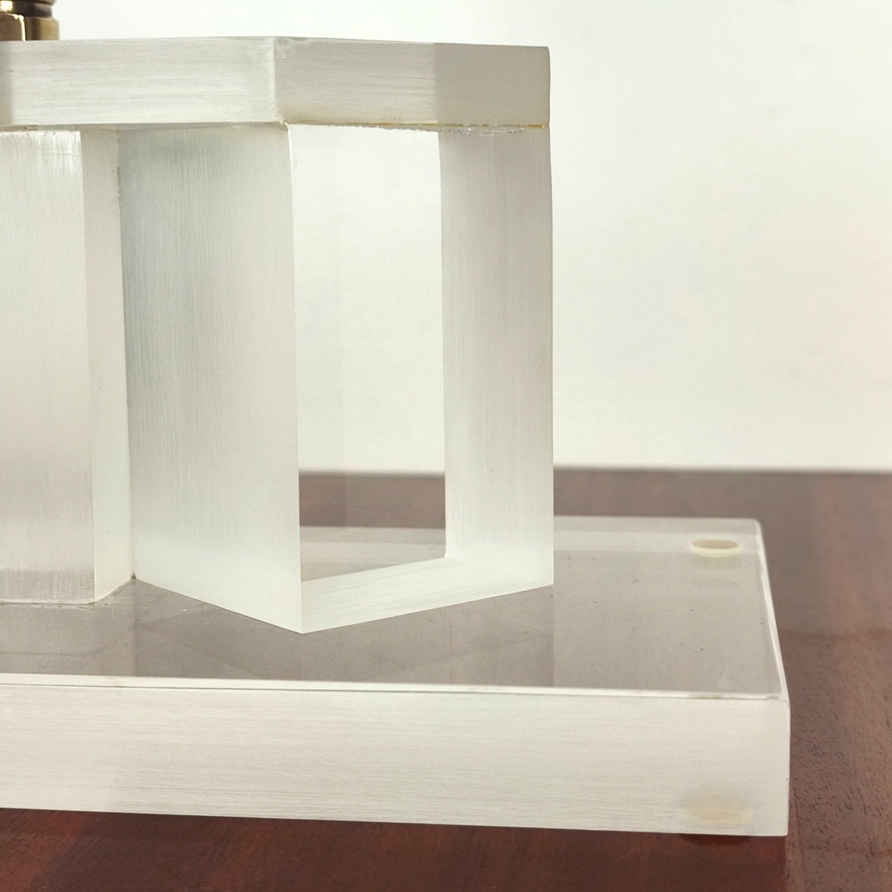 Italian lamp in plexiglass