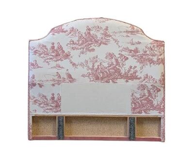 Tête de lit en toile de jouy
