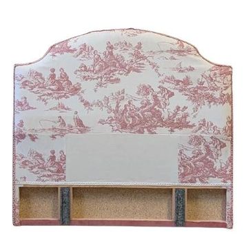 Tête de lit en toile de jouy