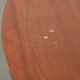 Round vintage Art Deco design dining table  for 4 people