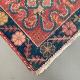 Vintage turkish oushak rug 160x89 cm carpet