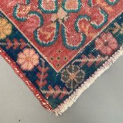 Vintage turkish oushak rug 160x89 cm carpet