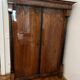 Biedermeier Armoire, Walnut Veneer and Full Columns, Austria, circa 1820