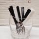Set 10 cocktail forks 60s