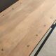 Solid wood farmhouse table