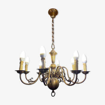 Bronze chandelier