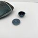Signed raku ceramic sculpture