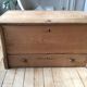 Large fir chest with drawer